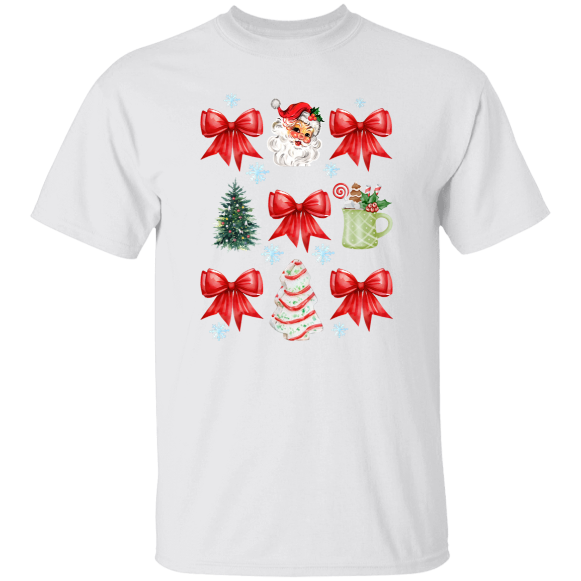 Christmas croquette Bow T-shirt & sweatshirt