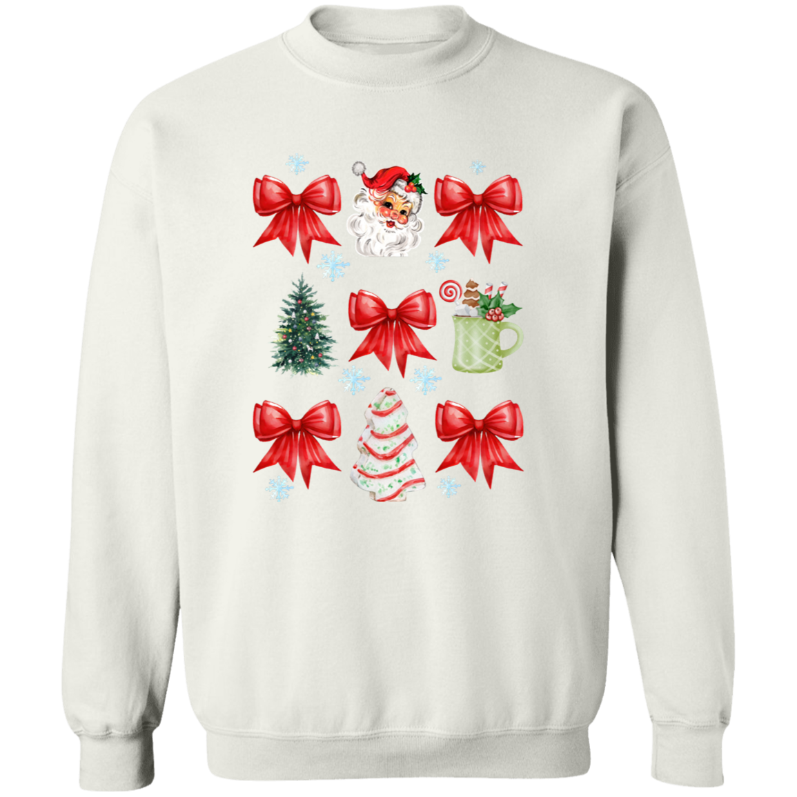 Christmas croquette Bow T-shirt & sweatshirt