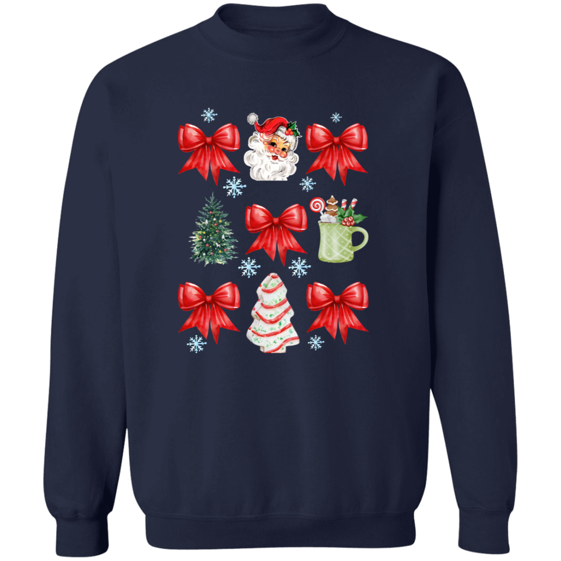 Christmas croquette Bow T-shirt & sweatshirt